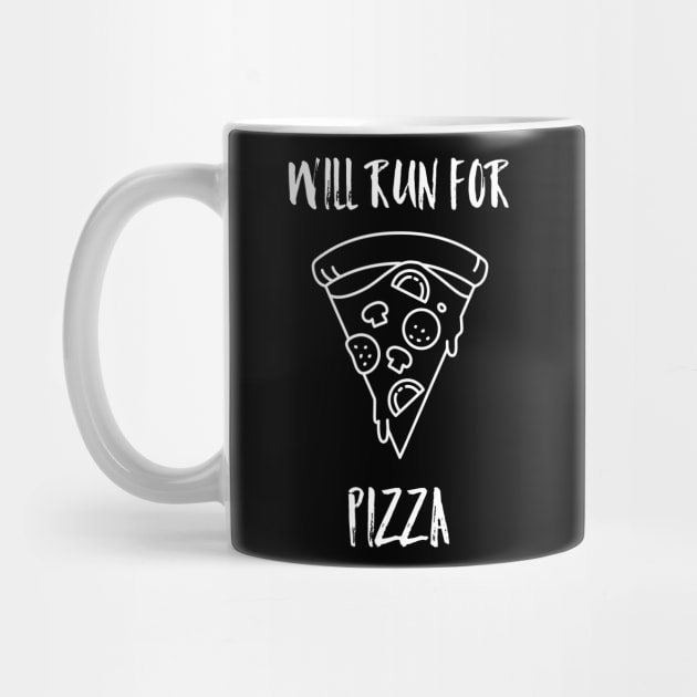 Will run for pizza by Cleopsys